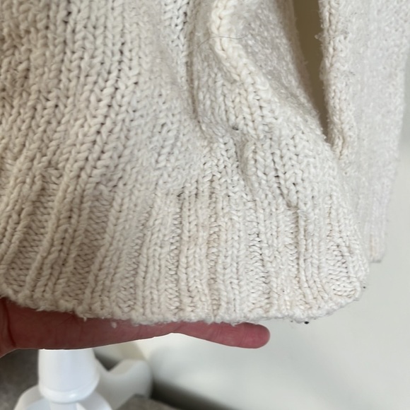 Eileen Fisher Organic Cotton Turtleneck Sweater Sz L - Picture 7 of 13